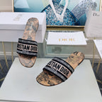 DIOR CD Mule Dway Slide 10mm Multi-motifs Style 81