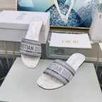 DIOR CD Mule Dway Slide 10mm Multi-motifs Style 27