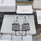 DIOR CD Mule Dway Slide 10mm Multi-motifs Style 26