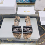 DIOR CD Mule Dway Heeled Slide 45mm Style 5