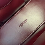BOTTEGA VENETA SMALL ARCO TOTE 30 IN WINE RED SOFT LAMBSKIN