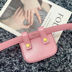 CELINE MINI TRIPHOME 11 WAIST BAG PINK PASTEL CALFSKIN