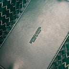 BOTTEGA VENETA MINI CABAT 20 IN KAITOKE GREEN LAMBSKIN