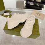 GUCCI 100 RHYTON SNEAKER Creamy White