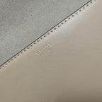 CELINE BESACE TRIPHOME 23 BEIGE CREAM CALFSKIN