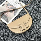 CELINE BESACE TRIPHOME 23 BEIGE CREAM CALFSKIN