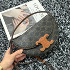 CELINE BESACE TRIPHOME 23 BLACK PATTERN CALFSKIN