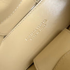BOTTEGA VENETA CANDY ARCO TOTE 20 IN BEIGE SOFT LAMBSKIN