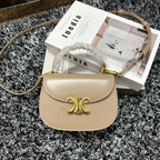 CELINE BESACE TRIPHOME 17 CALFSKIN BEIGE CREAM