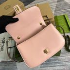GUCCI BLONDIE 23 TOP-HANDLE BAG LIGHT PINK CALFSKIN