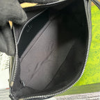 GUCCI MARMONT SMALL 23 HANDBAG IN BLACK CALFSKIN