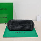 BOTTEGA VENETA Large Cabat 45cm Black Lambskin Ghw