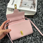 CELINE CLASSIC MINI 18 PINK PASTEL CALFSKIN