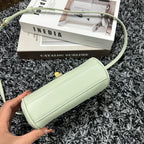 CELINE CLASSIC MINI 18 GREEN MINT CALFSKIN