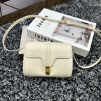 CELINE CLASSIC MINI 18 WHITE CALFSKIN