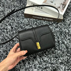 CELINE CLASSIC MINI 18 BLACK CALFSKIN