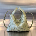 BOTTEGA VENETA MEDIUM 28 CASSETTE GREY LAMBSKIN