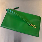 BOTTEGA VENETA MEDIUM 28 CASSETTE NEON GREEN LAMBSKIN