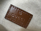 GUCCI MULTI-FUNCTION MINI 19 BACKPACK IN BEIGE AND BROWN CANVAS