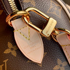 LOUIS VUITTON LV x YK SPEEDY BANDOULIÈRE 20 IN BROWN MONOGRAM COATED CANVAS AND CALFSKIN