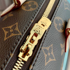 LOUIS VUITTON LV x YK SPEEDY BANDOULIÈRE 20 IN BROWN MONOGRAM COATED CANVAS AND CALFSKIN