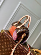 LOUIS VUITTON LV x YK SPEEDY BANDOULIÈRE 20 IN BROWN MONOGRAM COATED CANVAS AND CALFSKIN