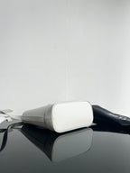 CELINE CUIR TRIPHOME 19 WHITE SMOOTH CALFSKIN BUCKET BAG