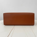 CELINE CABAS TRIOMPHE 37 CINNAMON BROWN IN SMOOTH CALFSKIN