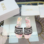 DIOR CD Mule Dway Heeled Slide 45mm Style 3