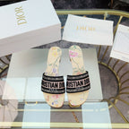 DIOR CD Mule Dway Heeled Slide 45mm Style 2