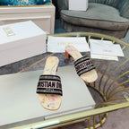 DIOR CD Mule Dway Heeled Slide 45mm Style 2