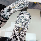DIOR CD Mule Dway Heeled Slide 45mm Style 11