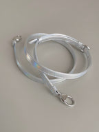 DIOR MICRO LADY 12 BAG IN SILVER LAMBSKIN