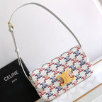 CELINE COLORFUL TRIPHOME 20 COWHIDE LEATHER