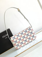 CELINE COLORFUL TRIPHOME 20 COWHIDE LEATHER
