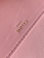CELINE MINI TABOU CLUTCH 18 CALFSKIN SAKURA PINK