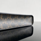 CELINE CABAS TRIOMPHE 21 BLACK CALFSKIN TOTE