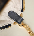 DIOR CD LOUNGE 26 BAG IN BLUE OBLIQUE JACQUARD