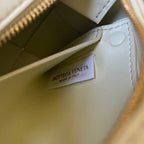 BOTTEGA VENETA BRICK CASSETTE 28 IN PASTEL YELLOW CALFSKIN