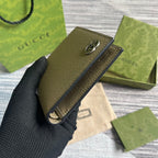 GUCCI MARMONT 11 BIFOLD WALLET IN MOCHA BROWN CALFSKIN
