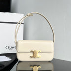 CELINE TRIOMPHE 20 WHITE CREAM CALFSKIN