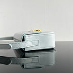 CELINE TRIOMPHE 20 BLUE PASTEL CALFSKIN