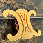 CELINE TRIOMPHE 20 TAN CALFSKIN