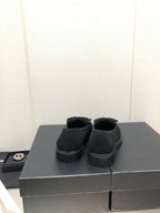 CHANEL moasins black denim 40mm