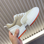 HERMES GIGA SNEAKER BEIGE MIX WHITE CALFSKIN