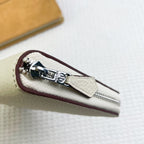 HERMES SILK'IN CLASSIC WALLET 20 WHITE GRAINED CALFSKIN