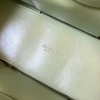 BOTTEGA VENETA SMALL ARCO TOTE 30 IN TRAVERTINE SOFT LAMBSKIN