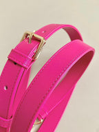 DIOR D-JOY BAG 22 IN HOT PINK LAMBSKIN