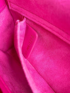 DIOR D-JOY BAG 22 IN HOT PINK LAMBSKIN