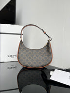 CELINE TRIPHOME 23 COWHIDE TAN CARO